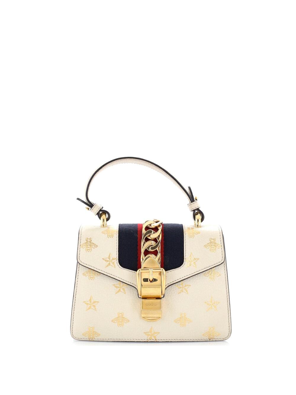 Gucci Sylvie Top Handle Bag Printed #377168G62B